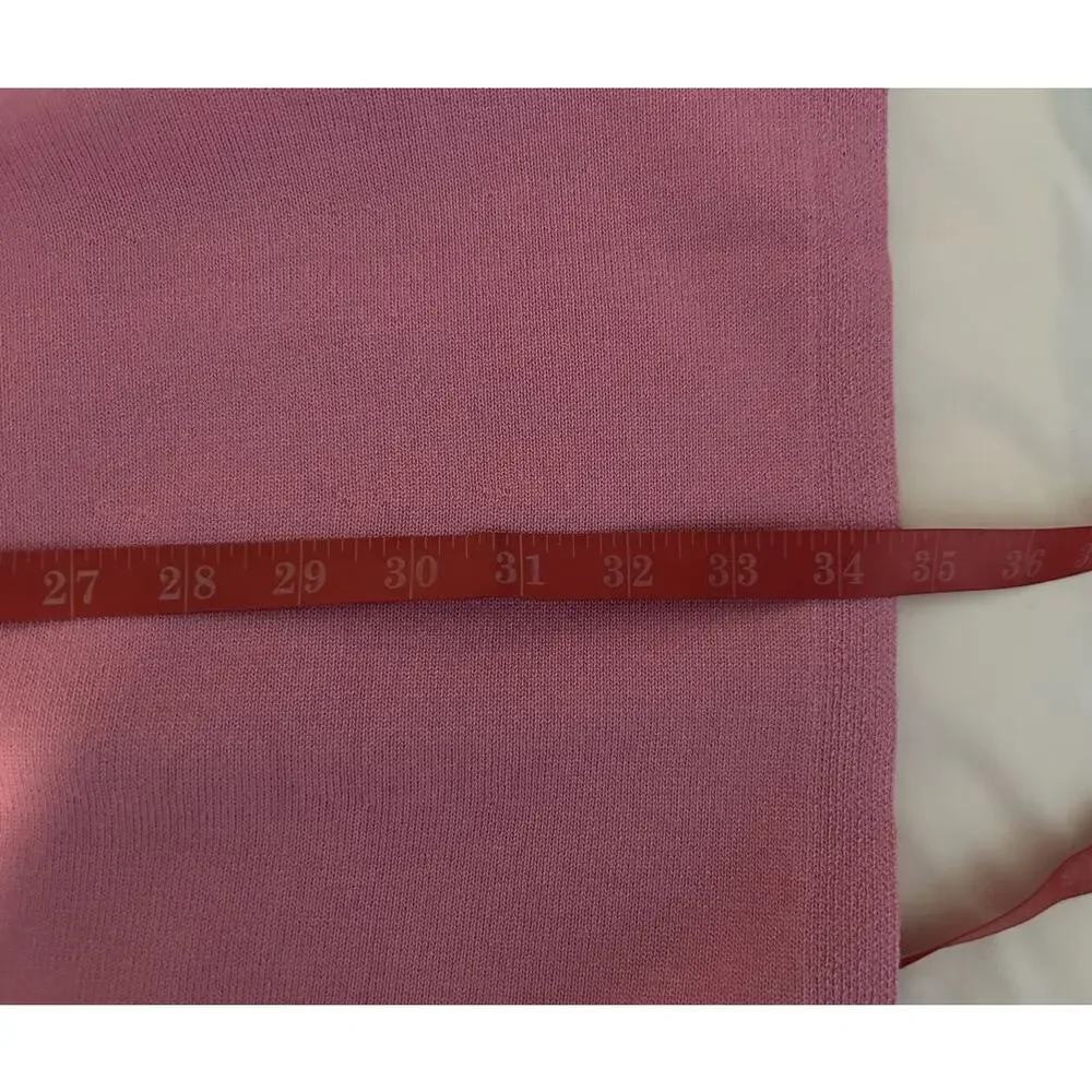 NWT Vince Camuto Blocked Short Sleeve Fit & Flare Knit Dress Speckled Yoke-Small - Picture 10 of 10